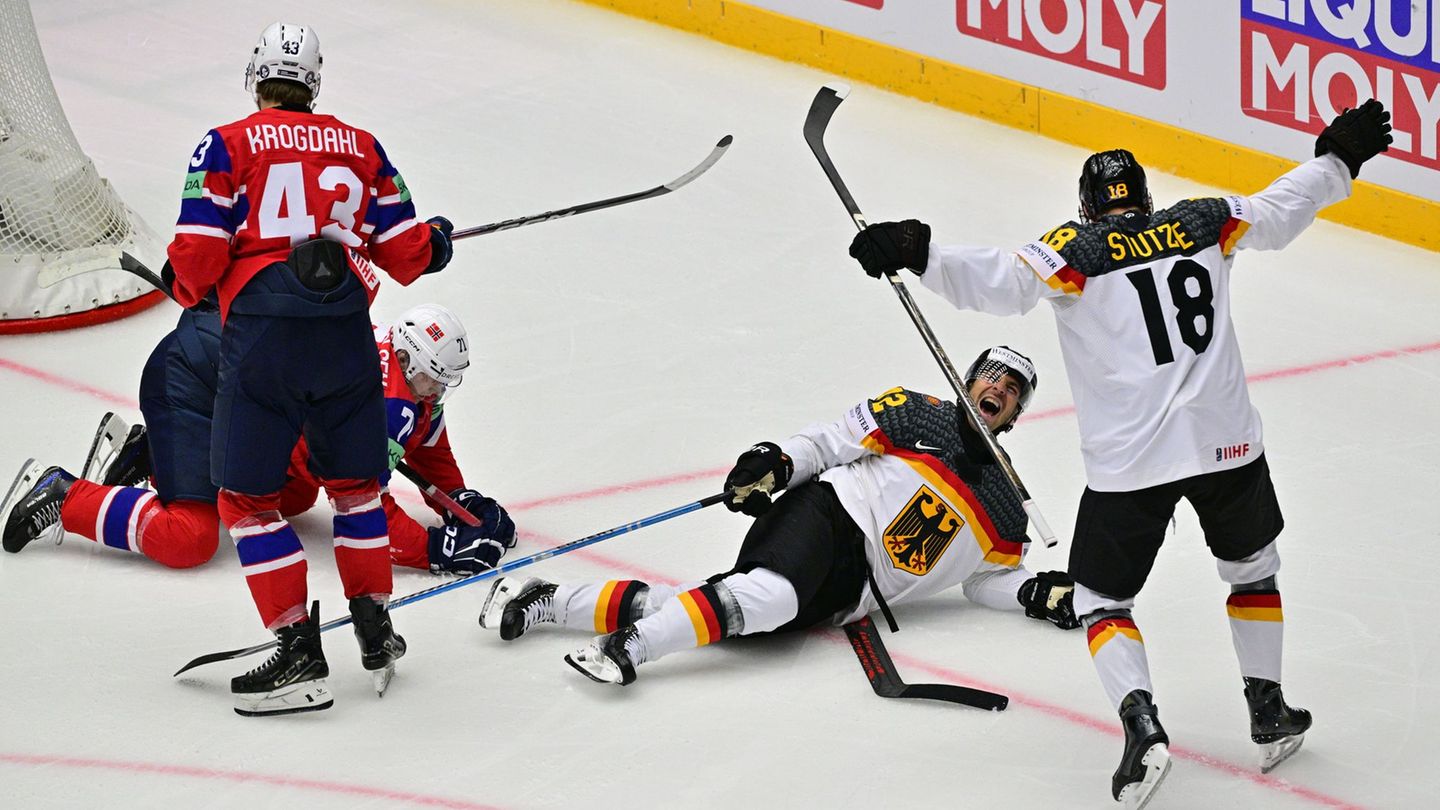 Ice hockey World Cup: Deb team defies fouls and ice problems: 5: 2 against Norway