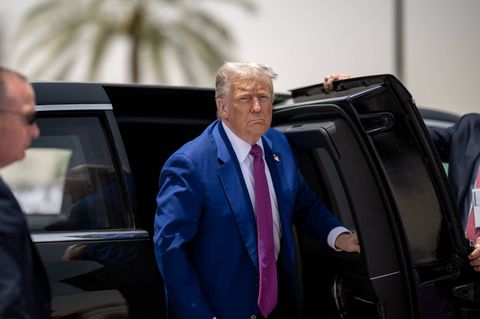 US-Präsident Donald Trump bei seinem Besuch in Saudi-Arabien