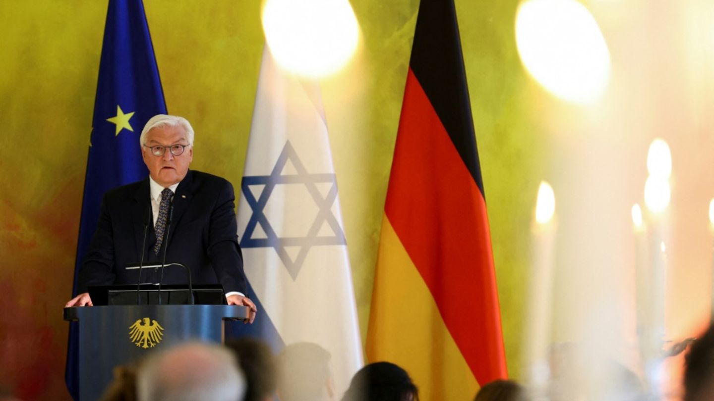 Steinmeier am Montag in Schloss Bellevue