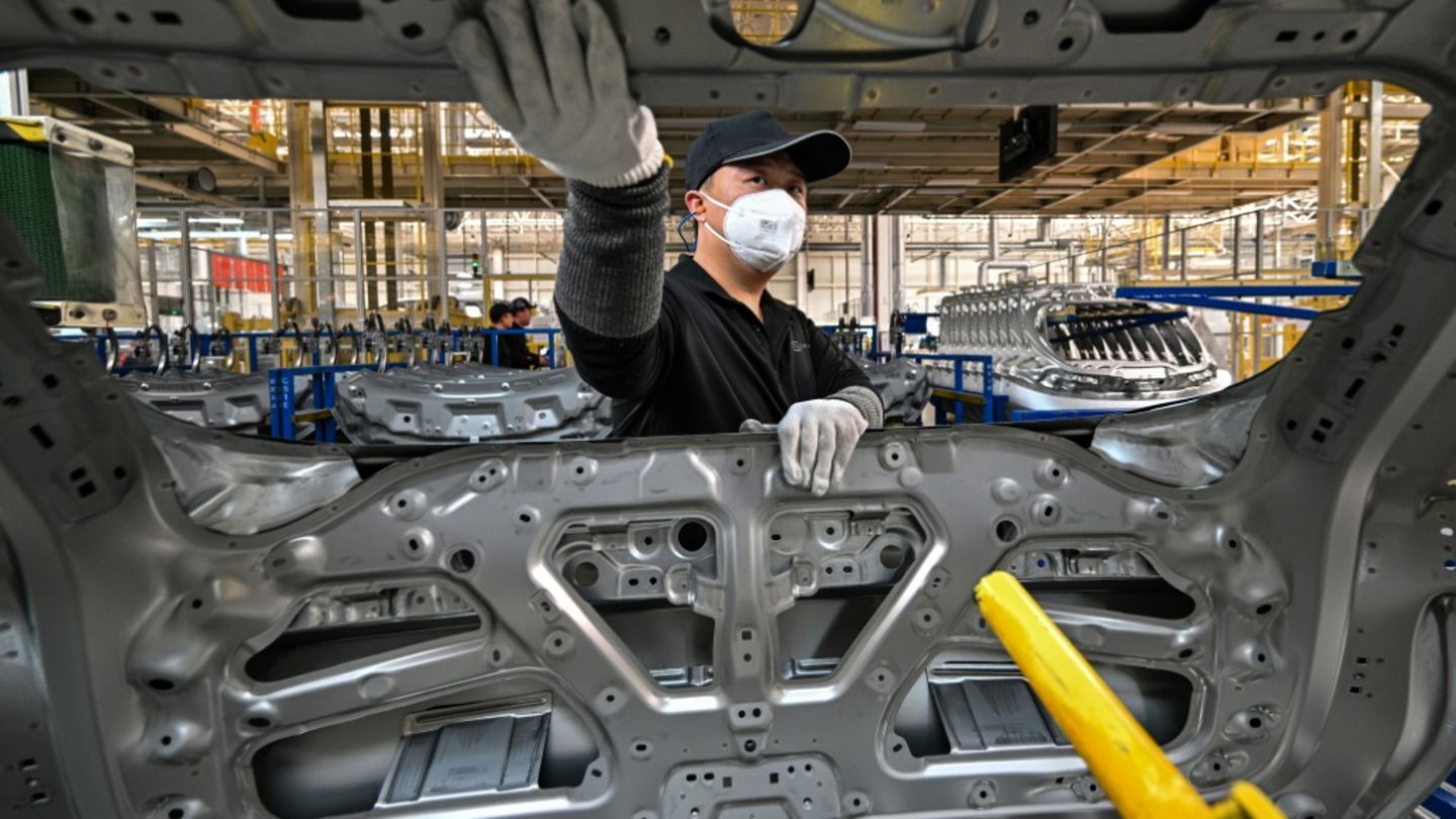 Chinesische E-Auto-Fabrik