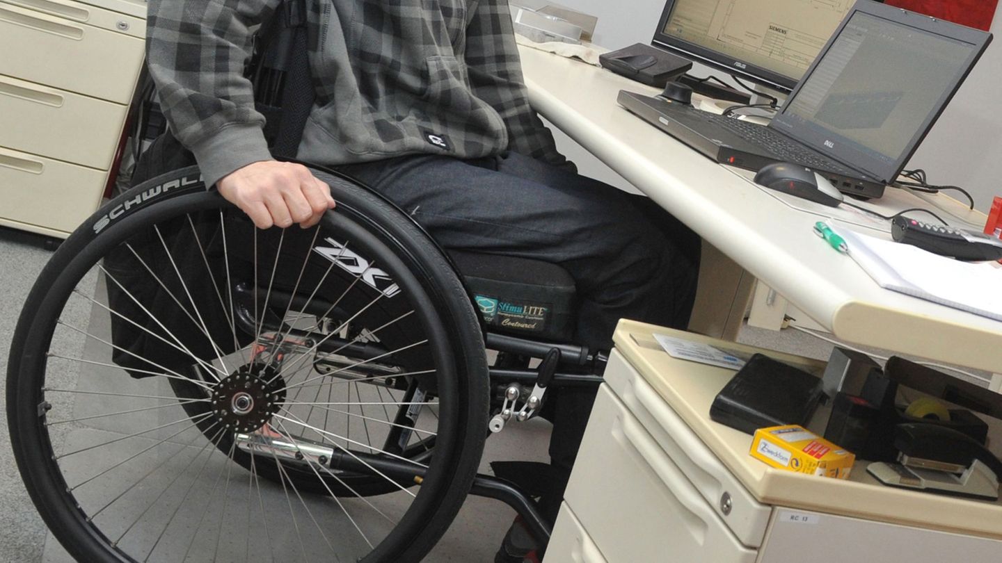 People with disabilities: severely disabled people are potential against a shortage of skilled workers