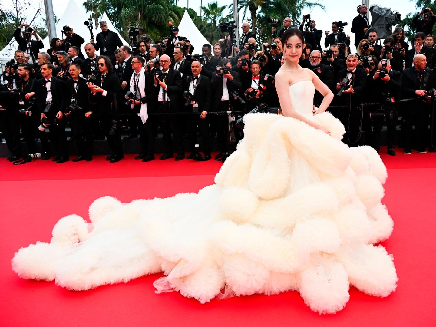 Roter Teppich in Cannes