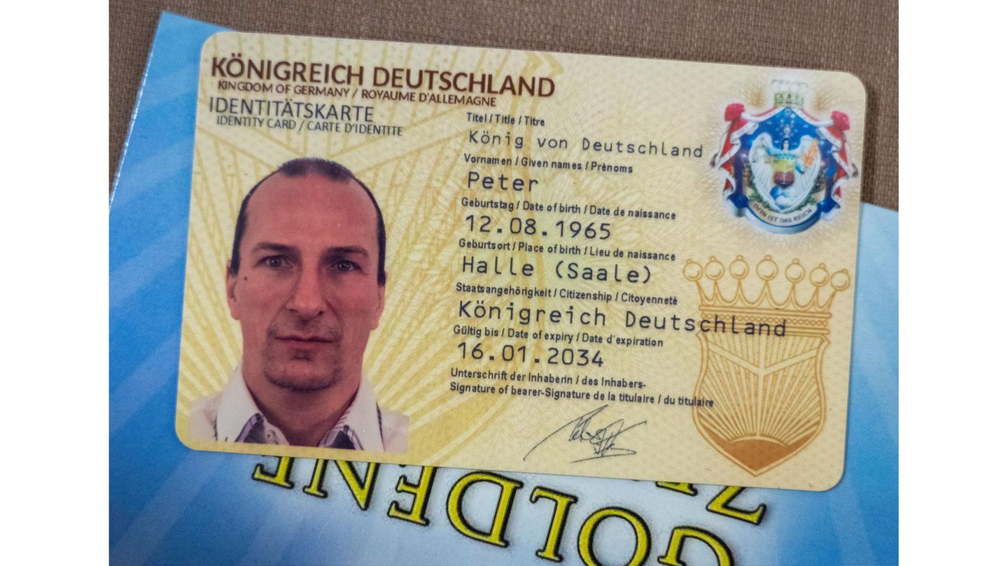 Ein Fantasieausweis von Peter Fitzek
