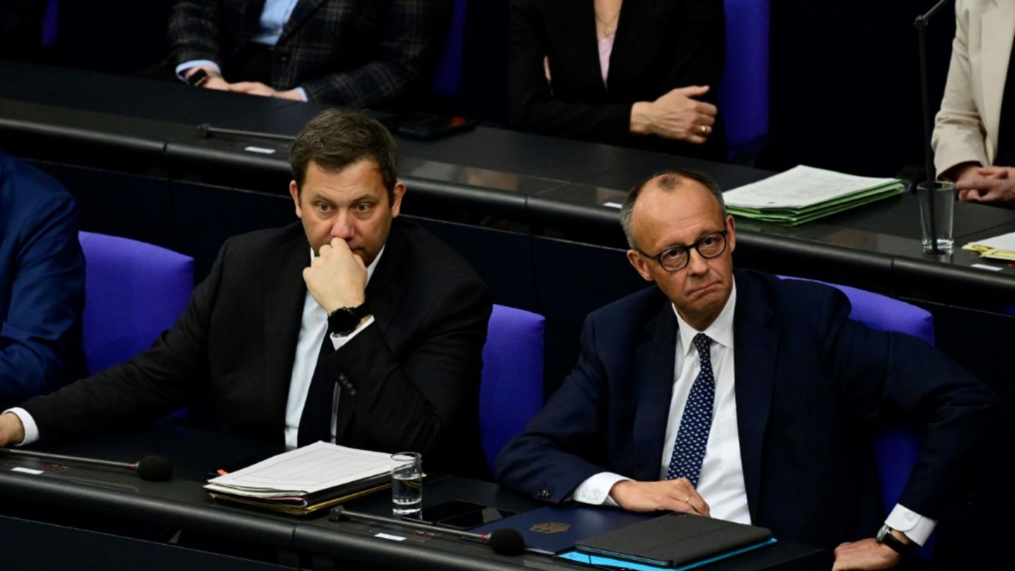 Kanzler Merz im Bundestag