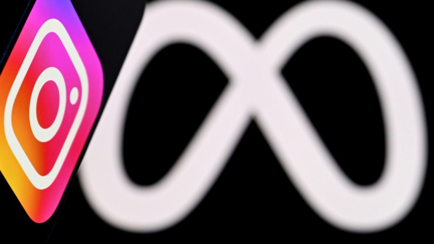 Logos von Instagram und Meta