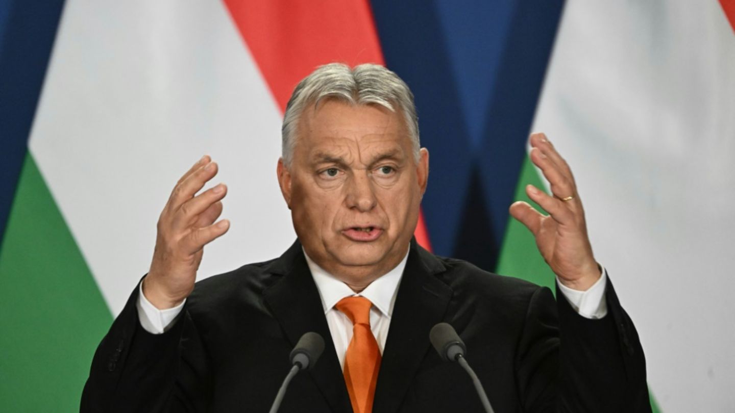 Orban Mitte Februar in Budapest