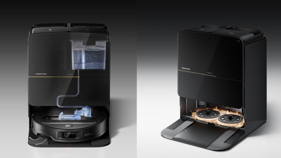 Die Docking Station des Roborock Saros Z70