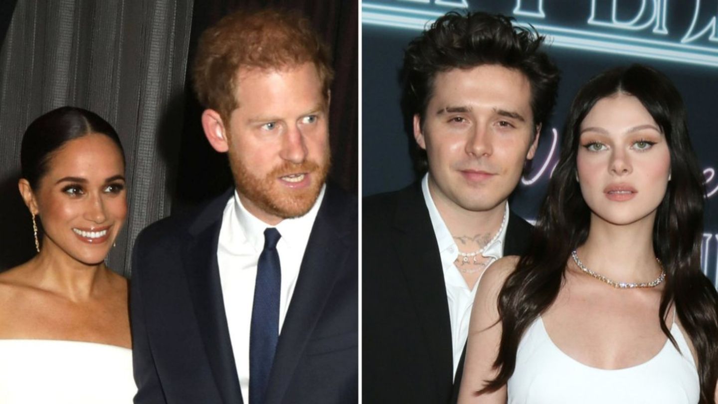 Prince Harry and Duchess Meghan: Beckham-Sohn and Nicola visiting