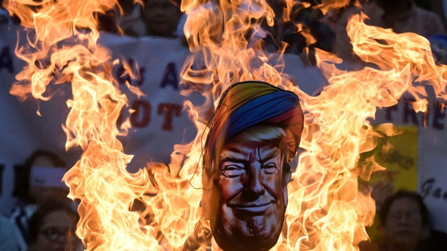 Trump in Flammen Trump in Flammen