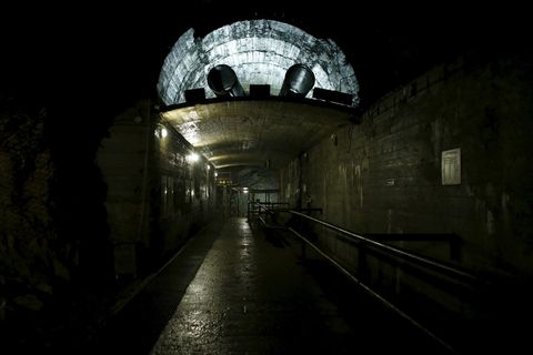 Tunnelanlage bei Walim in Südwestpolen