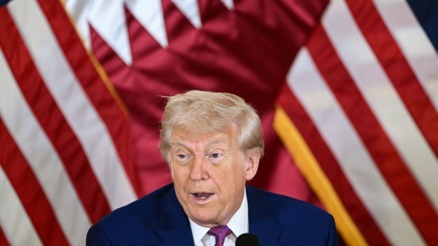 US-Präsident Donald Trump in Doha