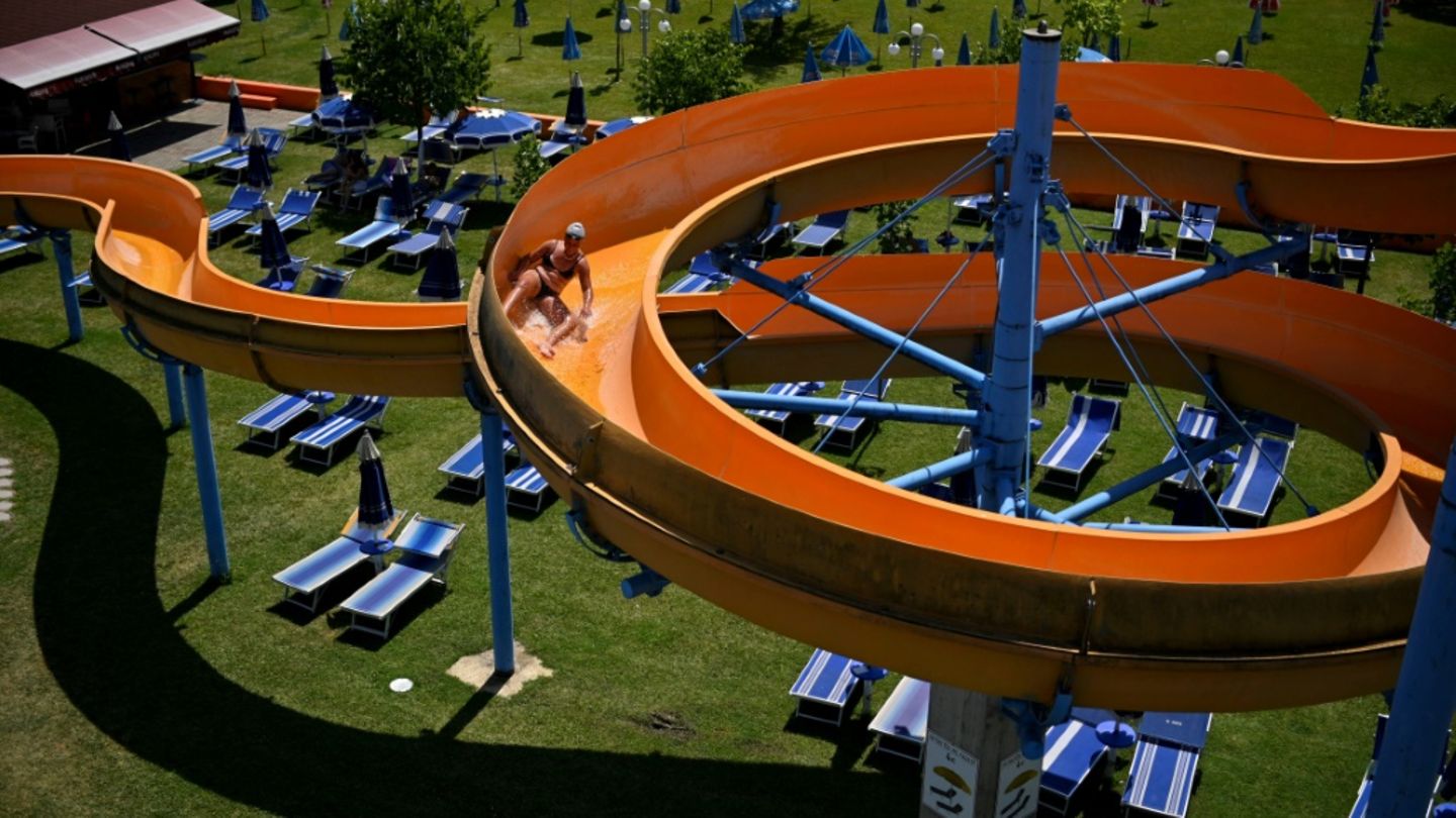 Wasserrutsche