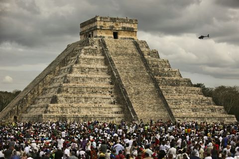 Pyramide in Chichen Itzá