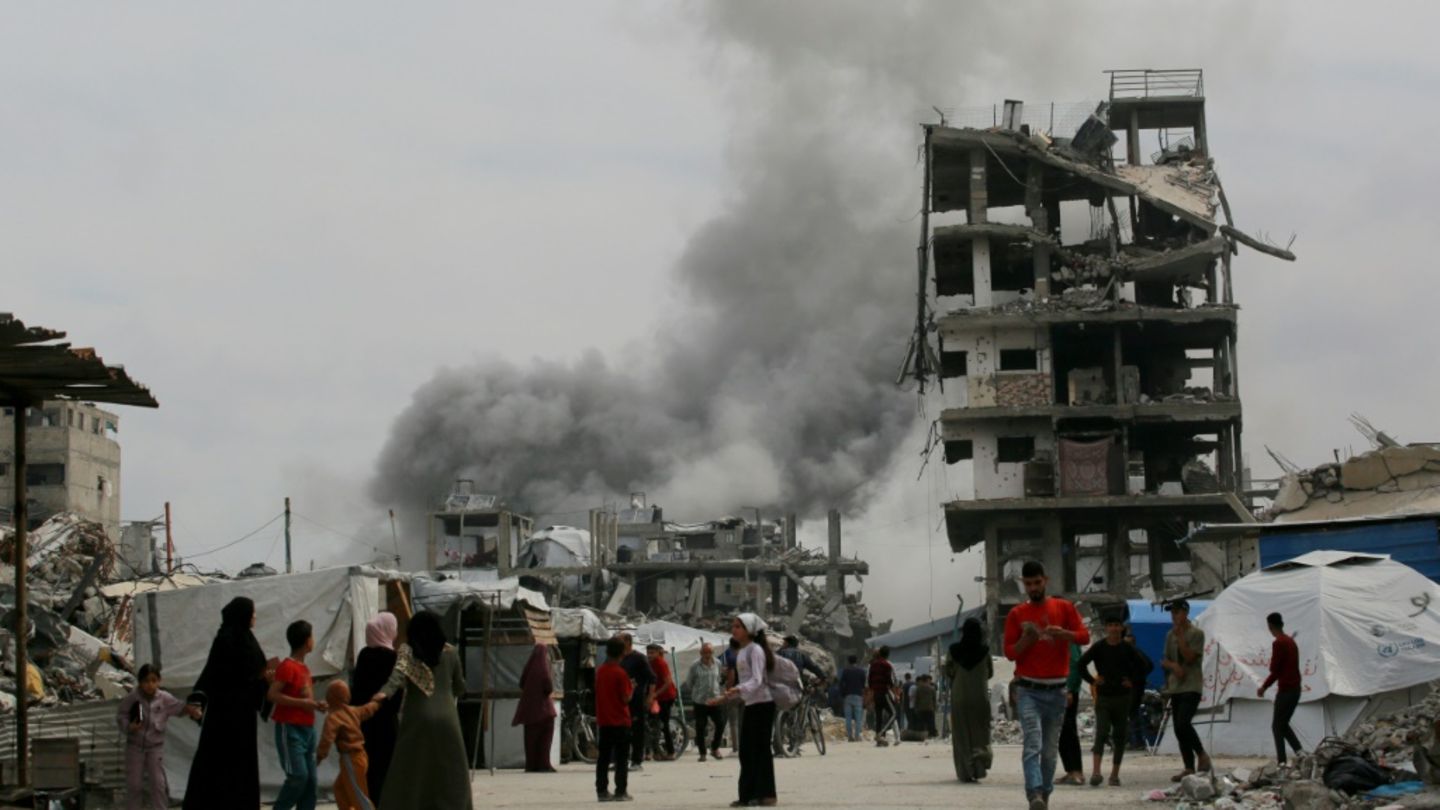 Dschabalia im nördlichen Gazastreifen nach israelischem Luftangriff