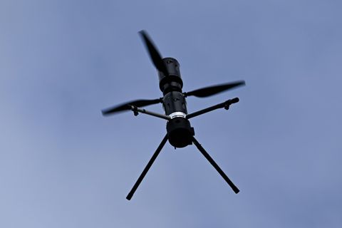 Fliegende Drohne