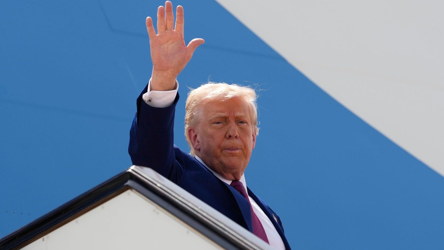 Russischer Angriffskrieg: Trump über Ukraine: Nichts bewegt sich, bis ich Putin treffe