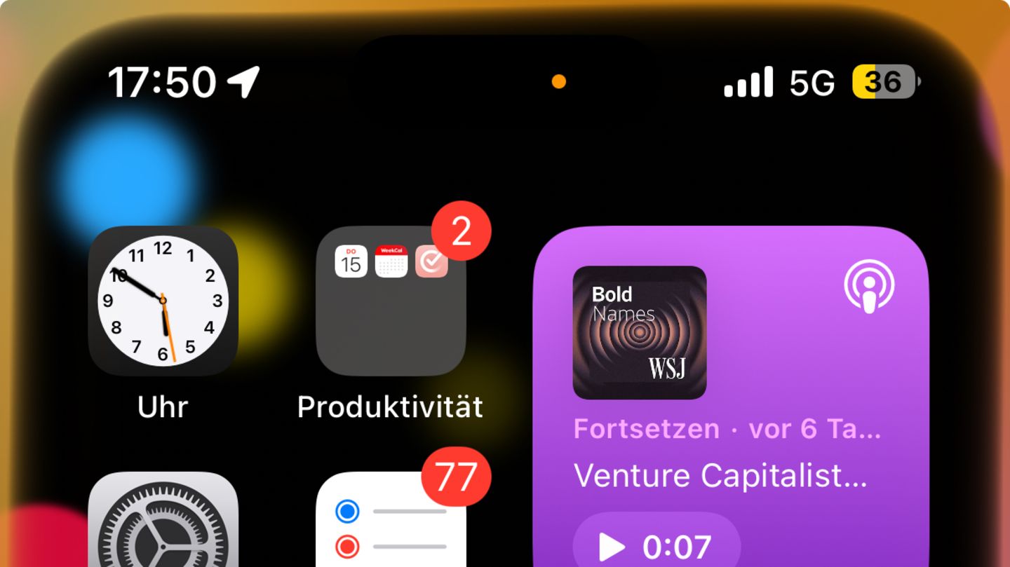 Alltags-Tipp: Beim iPhone leuchtet ein gelber Punkt? Jetzt müssen Sie aufpassen, was Sie sagen