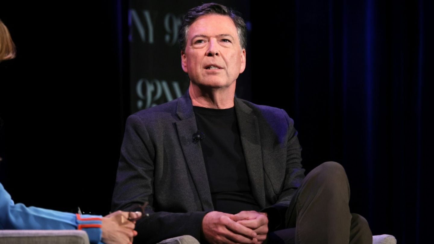 Der ehemalige Leiter der US-Bundespolizei FBI, James Comey, im Jahr 2023