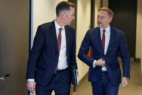 Christian Dürr und Christian Lindner