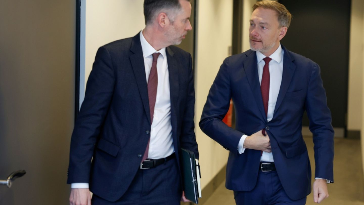 Christian Dürr und Christian Lindner