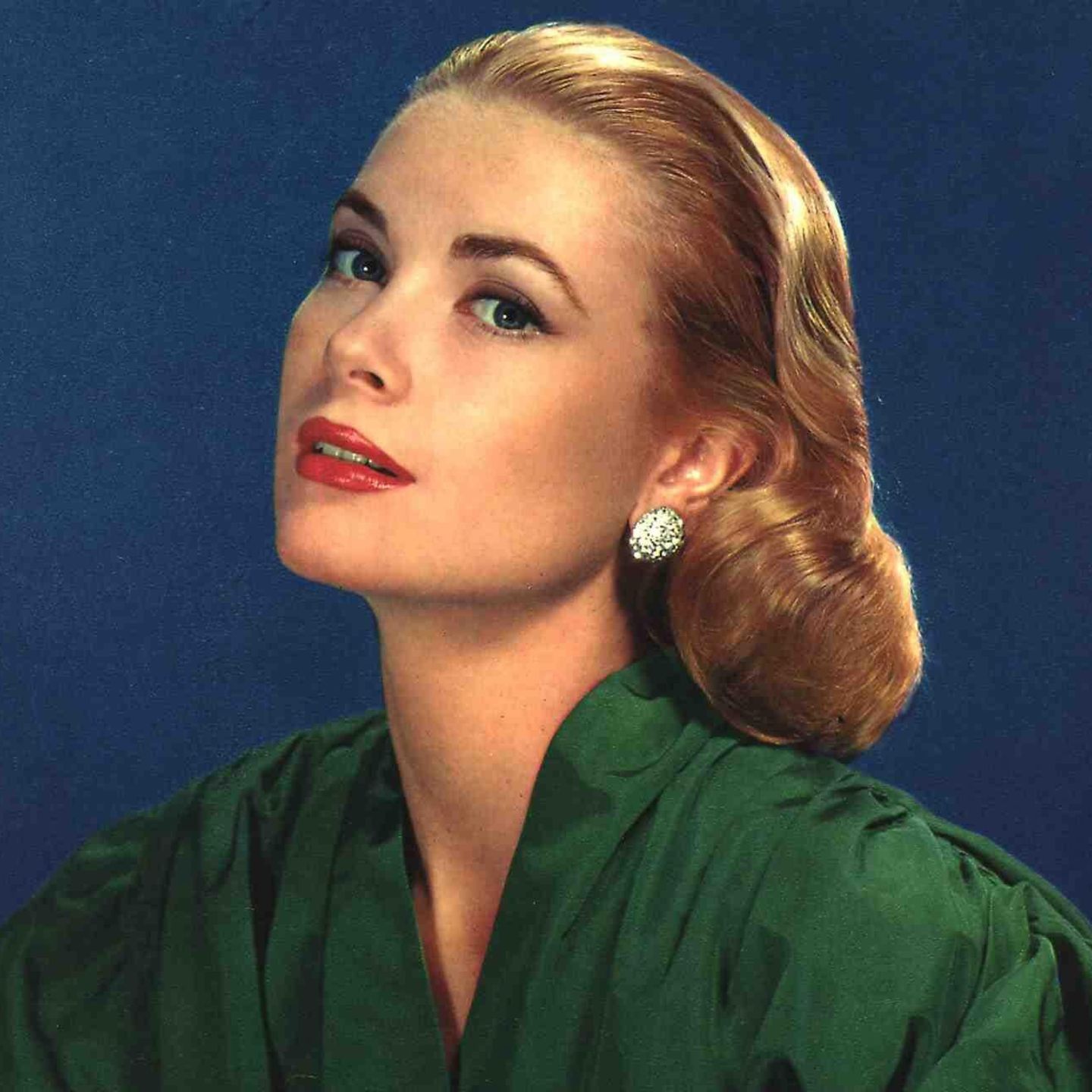 Portrait von Grace Kelly in dem Film "Der Schwan"