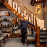 Inhaber eines Schuhgeschäftes Alessandro Gazzi