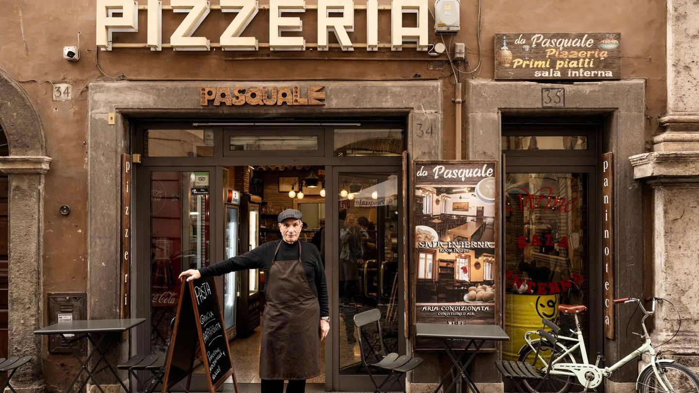 Pizzabäcker Pasquale Luciani