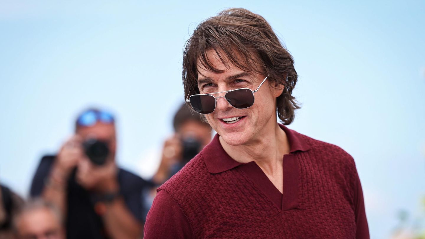 Will es wieder wissen: Tom Cruise, 62, präsentiert sich in Cannes erneut als Actionheld
