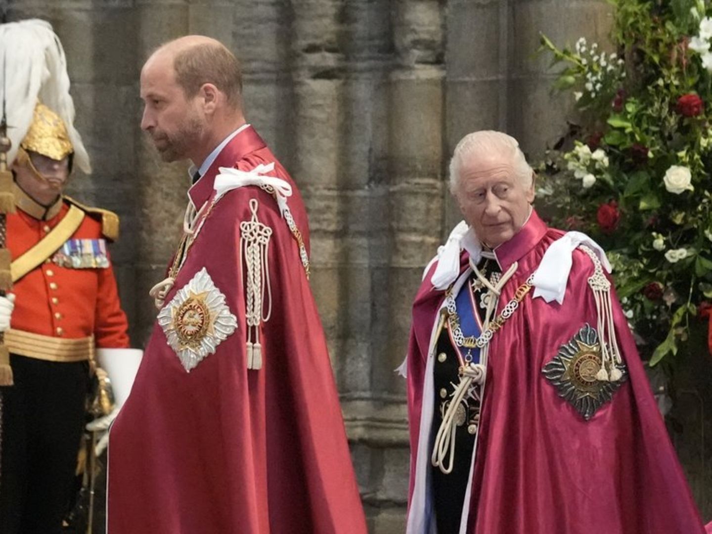 König Charles und Prinz William: Besonderer Auftritt zu zweit | STERN.de