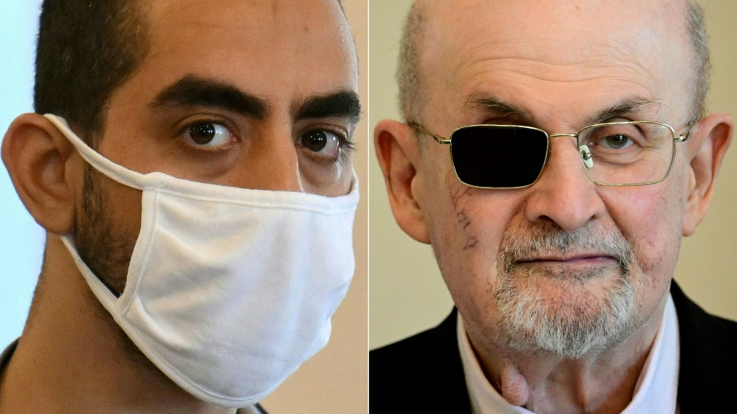 Hadi Matar und Salman Rushdie
