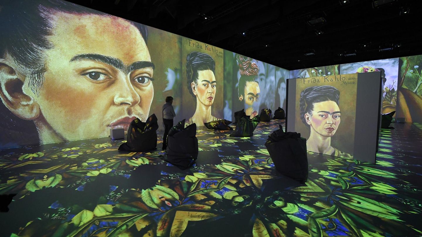 Viva Frida Kahlo - Immersive Experience" Ausstellung in München
