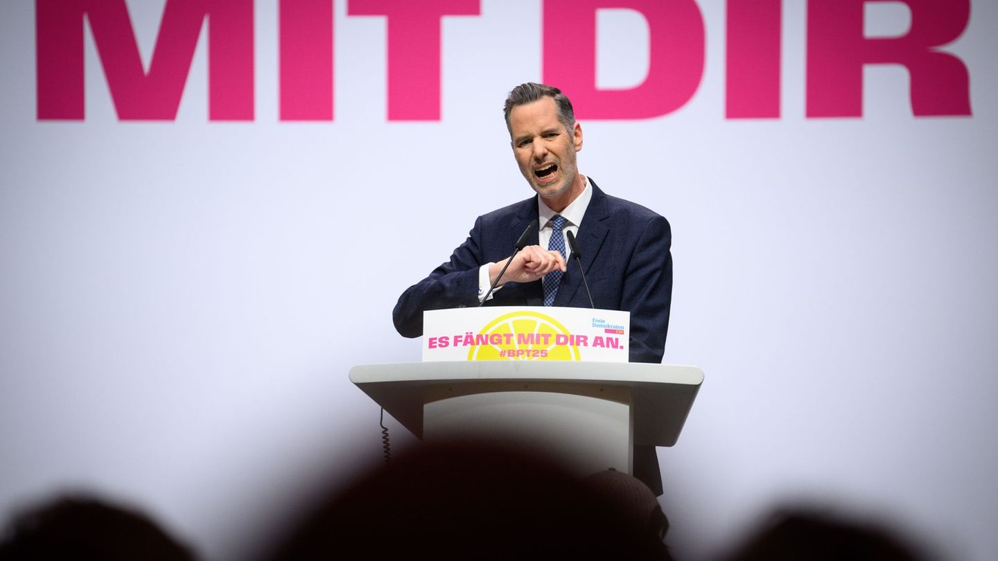 Party congress: Dürr elected FDP boss – Lindner goes with a heavy heart