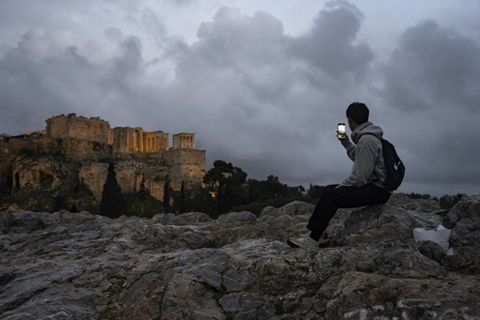 Die Akropolis in Athen