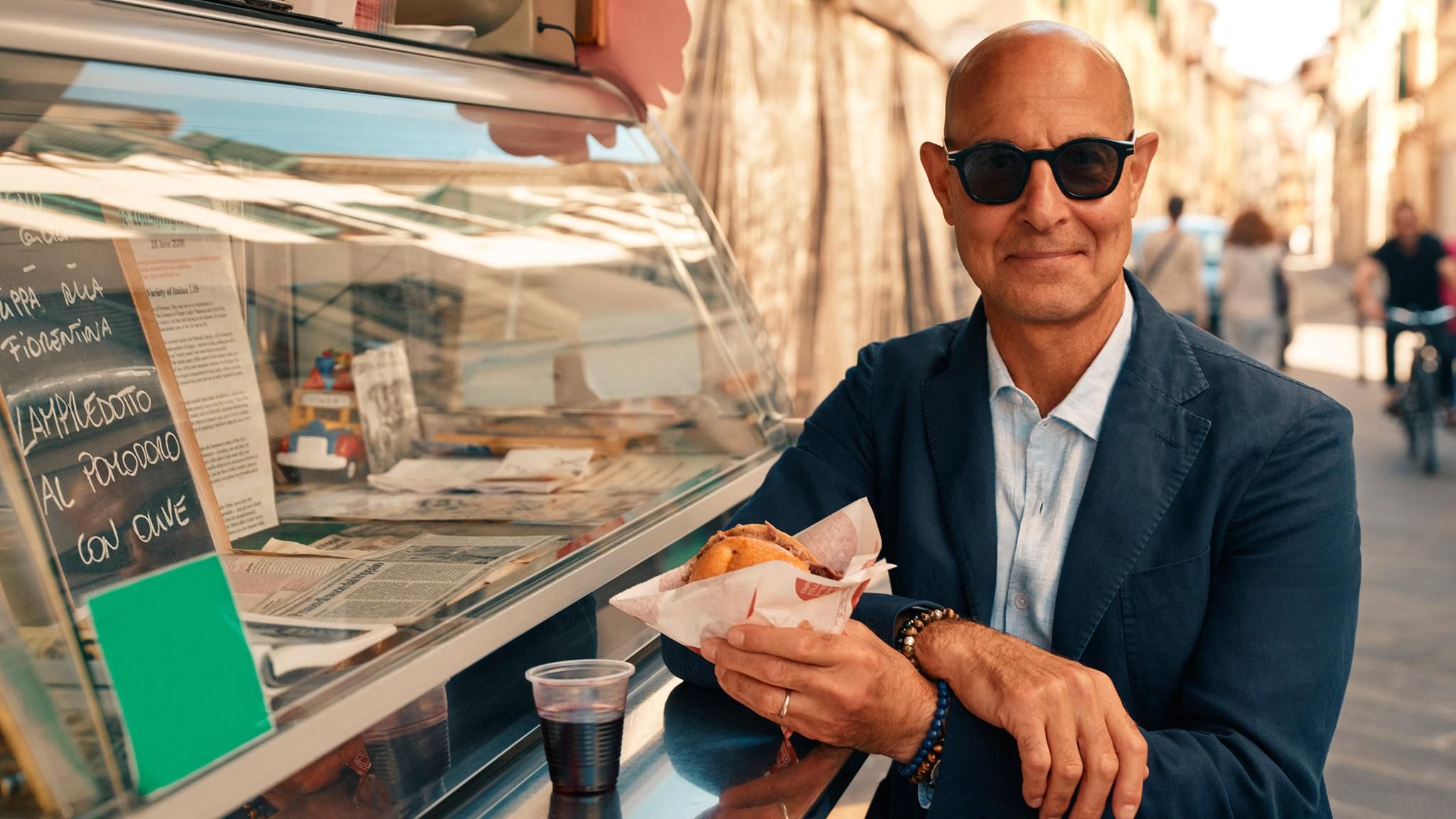 Stanley Tucci auf Italien-Tour