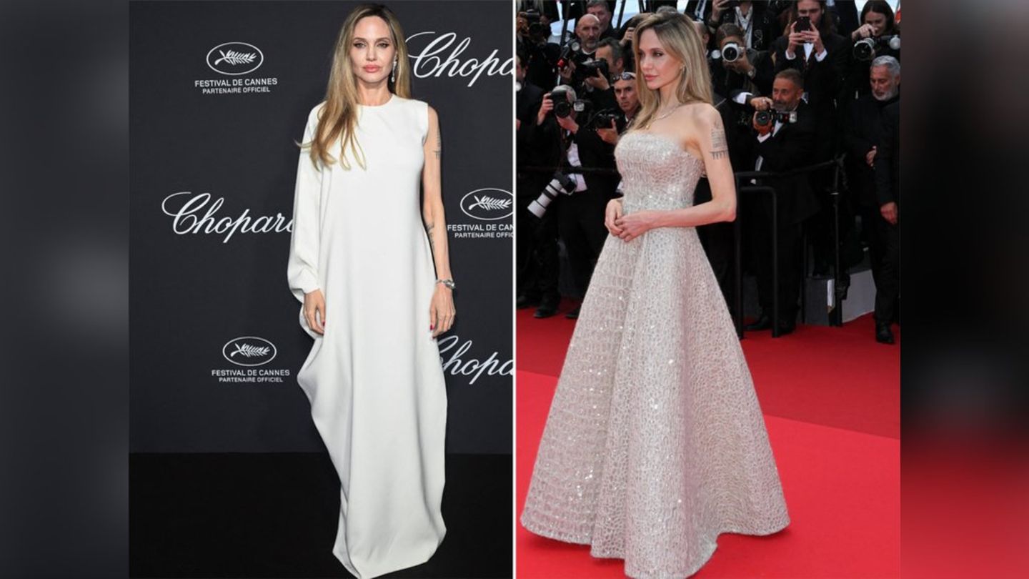 Hollywood star Angelina Jolie: Glamorous appearances in Cannes