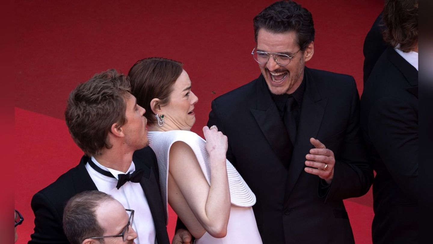 Emma Stone in Cannes: Bee ensures chaos on the red carpet