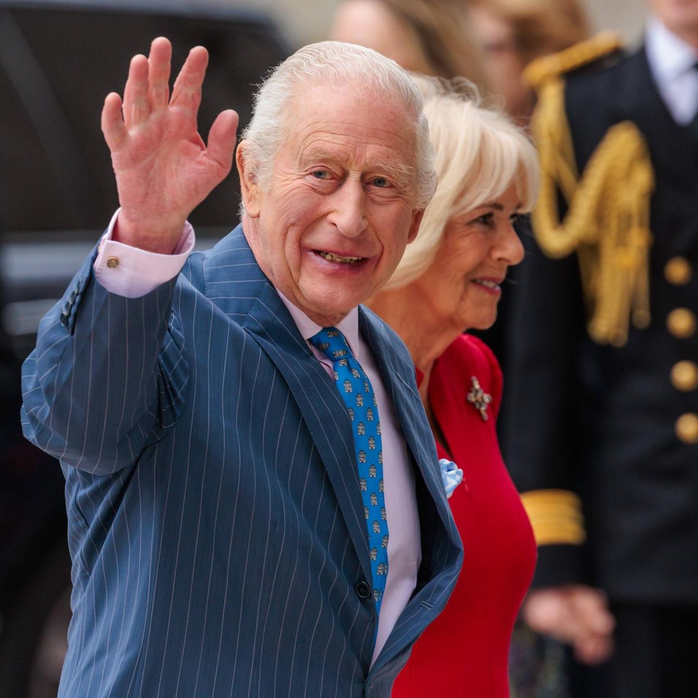 König Charles III. und seine Frau Camilla