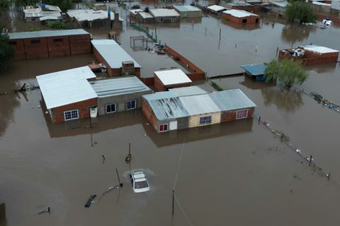 Hochwasser in Campana