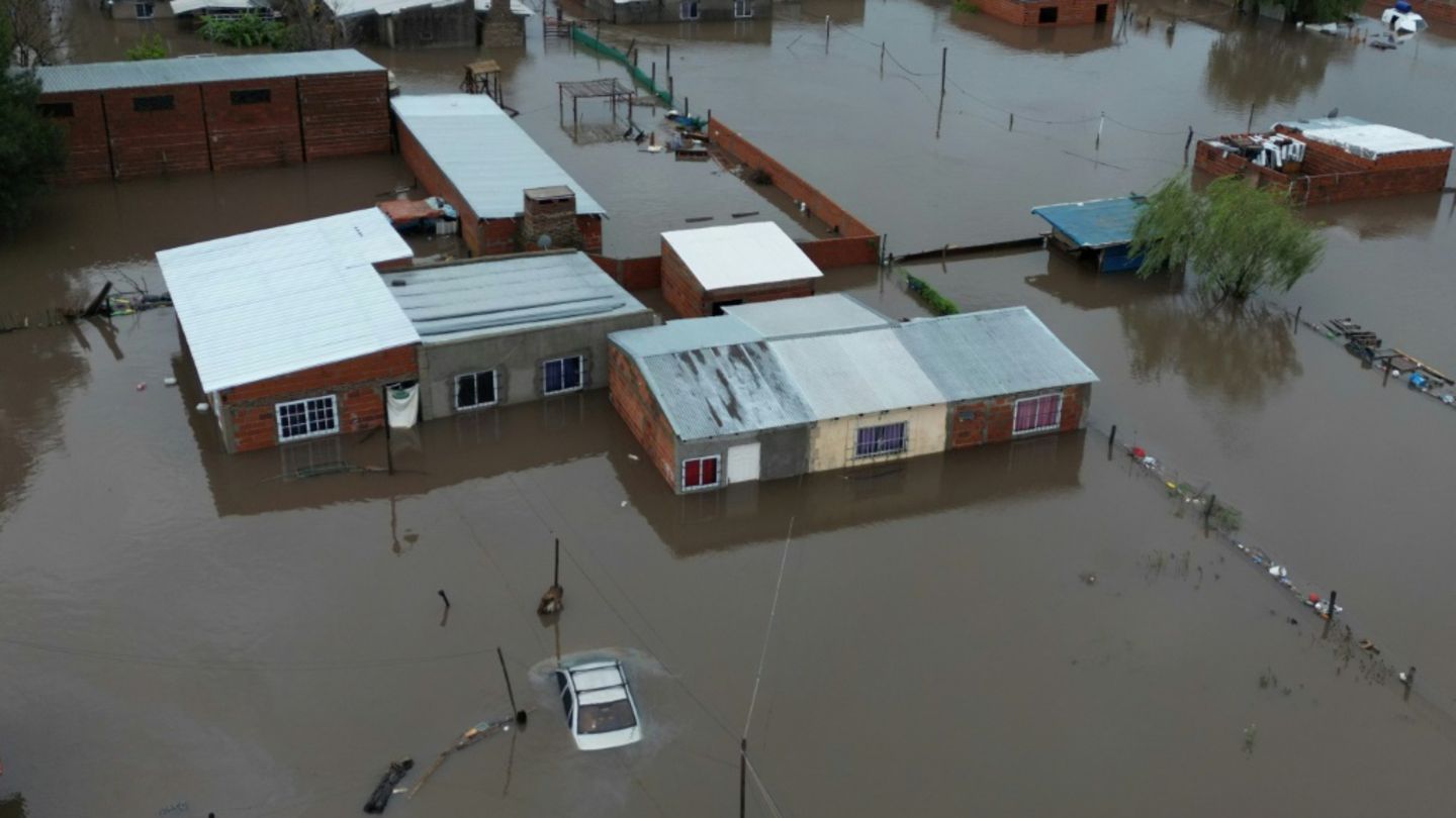 Hochwasser in Campana