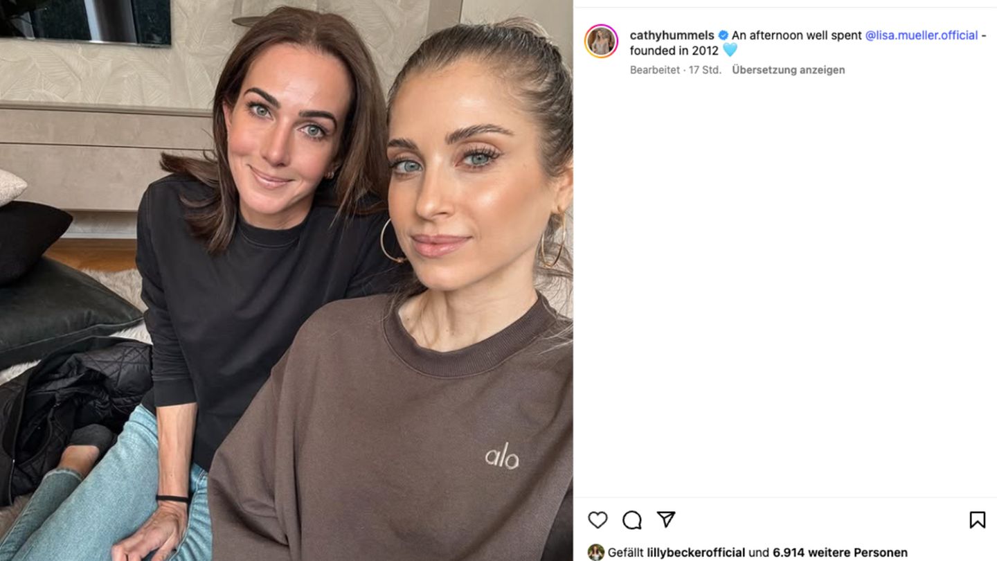 Vip News: Lisa Müller zeigt sich an der Seite von Cathy Hummels