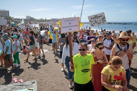 Proteste auf Teneriffa im Oktober