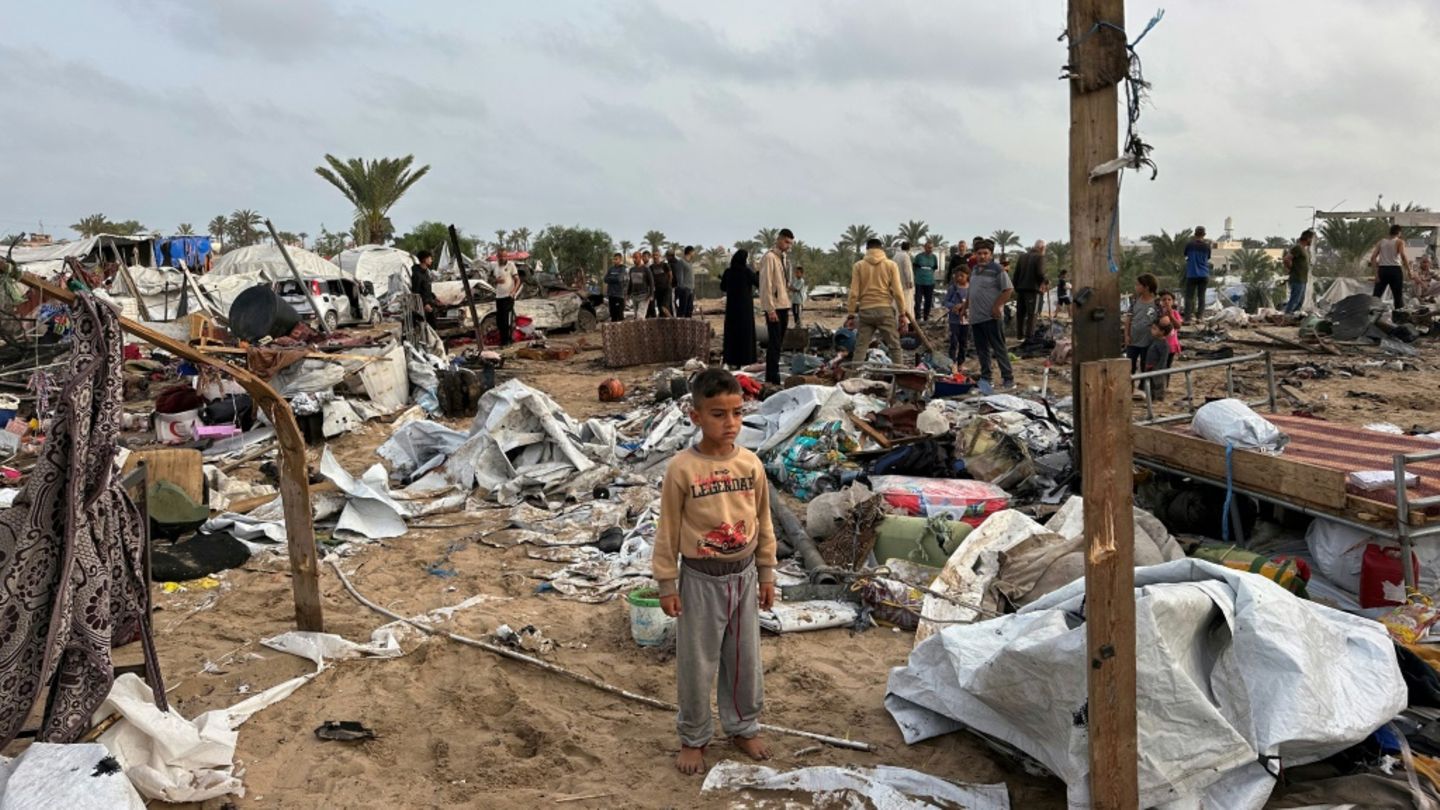 Kind um Gazastreifen
