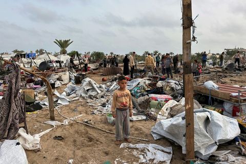 Kind um Gazastreifen
