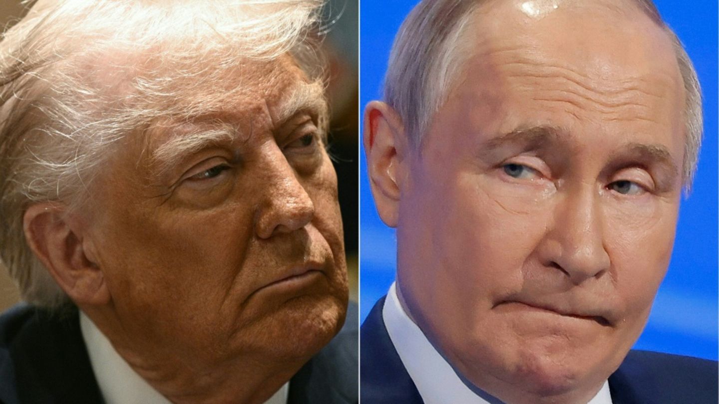 Donald Trump (links) und Wladimir Putin