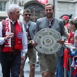Die Stars des FC Bayern feiern die Meisterschaft in der Bundesliga