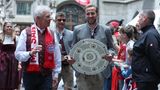 Die Stars des FC Bayern feiern die Meisterschaft in der Bundesliga