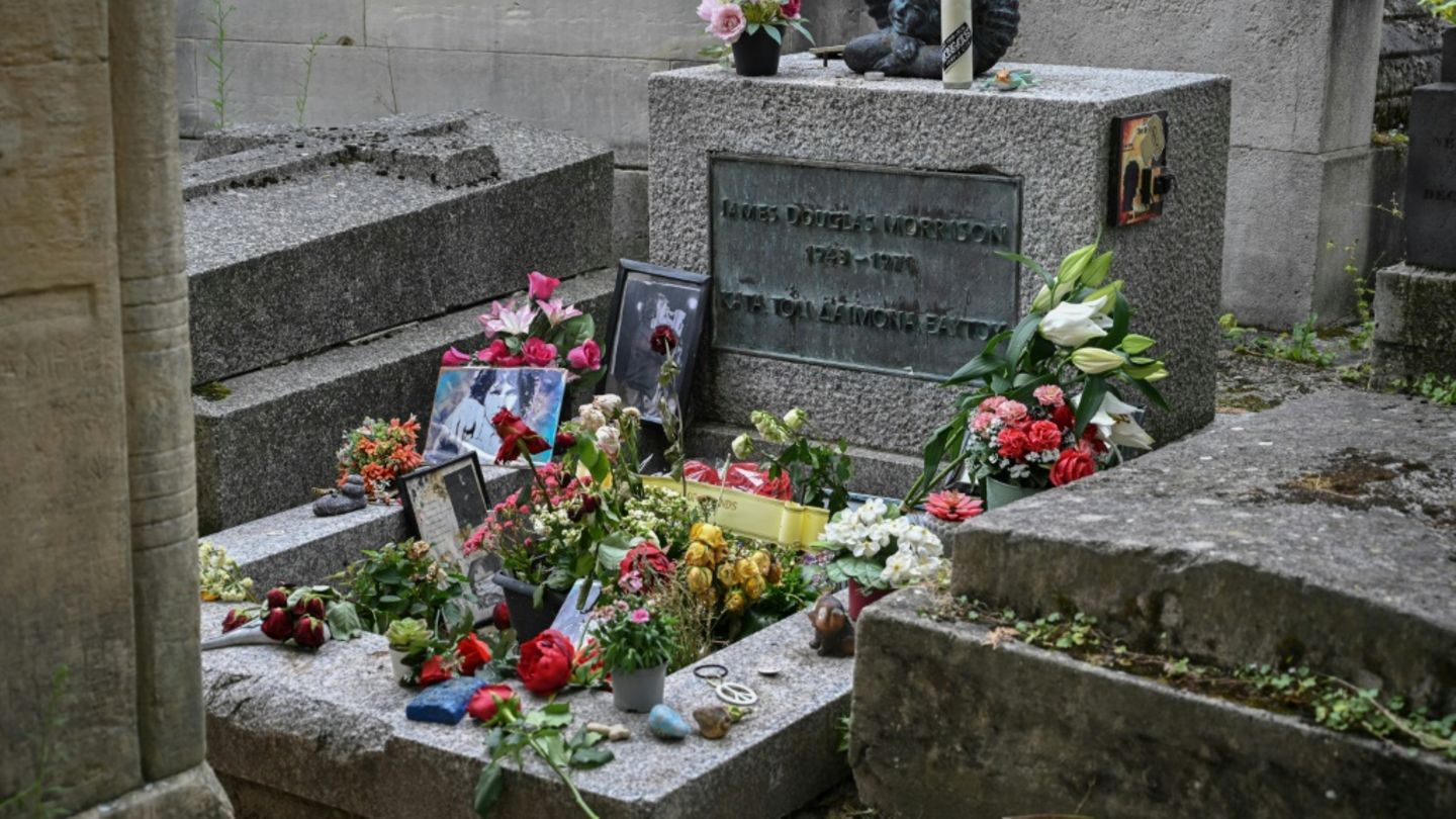 Grab von Jim Morrison in Paris