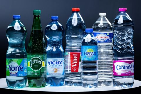 Mineralwasser-Flaschen