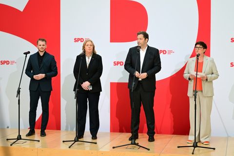 SPD-Parteispitze in Berlin