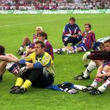 DFB-Pokalfinale 1997: Enttäuschung bei den Cottbuser Spielern